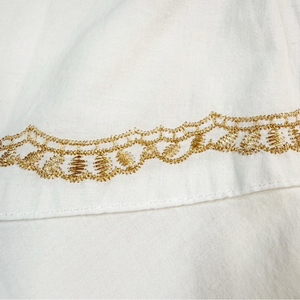 Vintage 90s Rene Margo Embroidered Beaded Skirt Size Small - Picture 9 of 11